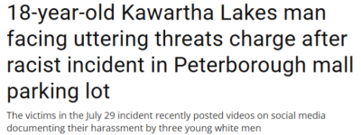 安省3名白人男子当面辱骂+威胁印度人: 该死的移民、蠢黑鬼!