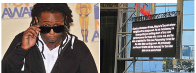 多伦多粉丝被”放鸽子”! 说唱巨星开场前1小时取消演出