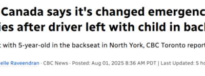 5岁小孩被司机误带走！加拿大妈妈急哭求助，Uber不理