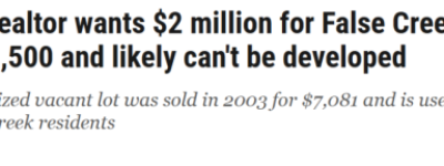 大温$1500元地皮，现叫卖$200万！一年地税仅要$16