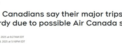 加航罢工有多狠？机票翻倍，华人家庭为见亲人多花$9500刷爆卡！