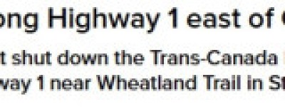阿省卡车撞车起火，安省宾顿24岁司机当场身亡！