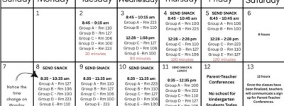 拿到孩子9月入学课程时间表，我两眼一黑~ 加拿大孩子入学大不同