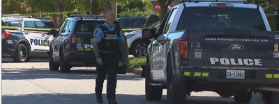 万锦McCowan和14街白日枪击案，一人重伤入院，四名嫌疑人被拘