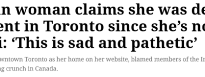 多伦多女子自曝租房遭拒, 只因”不是印度人”! 网友吵翻
