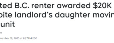 房东自住为由请走华人租客！结果被租客逮个正着要赔$2万