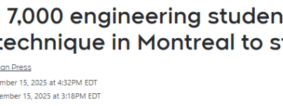 强制实习+费用暴涨151%! 加拿大名校7000名学生下周要集体罢课