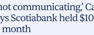 绝望! 加拿大夫妇存钱$10,000, 惨遭丰业银行冻结, 强制关闭账户!