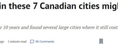颠覆常识！加拿大7城租房比买房更省，10年竟最多省下近12万！