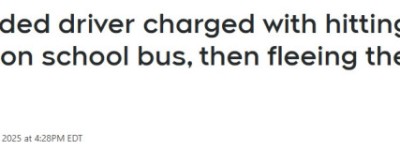 撞伤学童后逃逸！安省一名缓刑期吊销驾照司机被捕