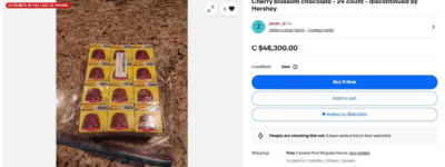 曾经的1元店零食, 如今卖到$5万! 加拿大经典巧克力炒成”黄金”