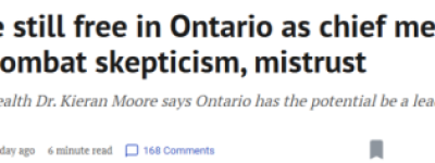 加拿大首款本土新冠疫苗开打! 安省卫生官还在力推全民接种!