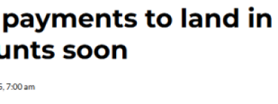 加拿大CRA将在本周发放一笔退税: 人人都有, 请查收!