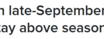 多伦多天气大反常！立秋已过依旧高温晴天，10月初还有惊喜