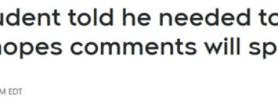 炸锅！加拿大17岁华裔学生发言被官员切麦，还被讽”该打屁股”！