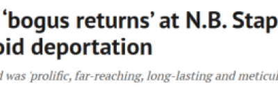 Staples亚裔店员操作222笔”虚假退货”, 遭法官严判! 恐被遣返!