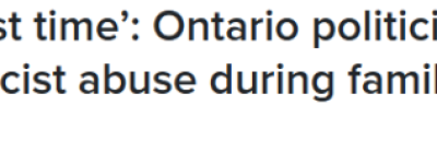 心累! 安省印度裔议员惨遭侮辱: 头巾男, 滚回家去! 你们都该死!