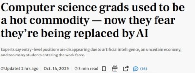 最吃香的专业凉了？多大华裔CS毕业生讲述残酷求职真相