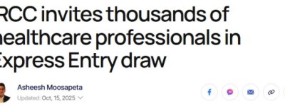 加拿大移民部EE最新抽分公布! 472分获邀，2500人上岸！