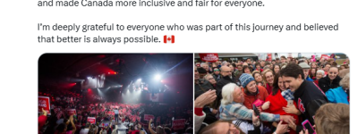 加拿大前总理庆祝”十周年”, 标榜自己的功绩! 数千网友一片痛骂!