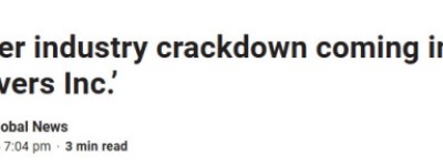 加拿大卡车圈假自雇骗税成风！守法的活不下去，政府终于出手整顿