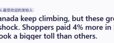 加拿大超市”价格刺客”全曝光: 这几种日常食品涨价高达41%