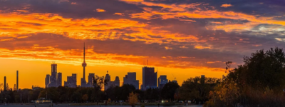多伦多昨晚有”超级月亮”+”北极光”! 五彩美照, 全网疯传!