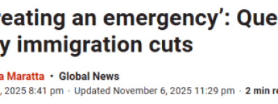 加拿大移民大省被迫送PR留人应对”紧急状态”！痛批联邦新政