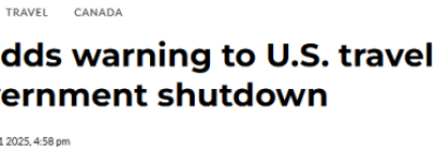 全美航班”大崩溃”! 加航急发通知! 加拿大更新旅行安全警告!