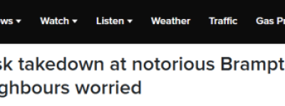 大多伦多”神秘”豪宅惨遭特警持枪突袭! 邻居恐慌, 害怕流弹!