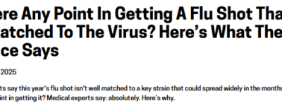 新型流感病毒席卷加拿大！接种与病毒不匹配的疫苗还有意义吗？