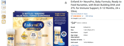 绝望! 安省年轻妈妈哭诉: 每周要花$100买水奶! 穷到揭不开锅了!