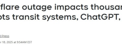 突发！全球大宕机蔓延：ChatGPT、LOL、Shopify全被拖下水！