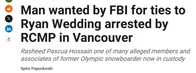 加拿大亚裔男子被FBI通缉, 将被引渡美国! 主谋悬赏$1500万!