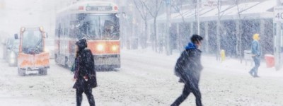 多伦多及GTA地区遭遇降雪和强风，环境部发布特别天气声明
