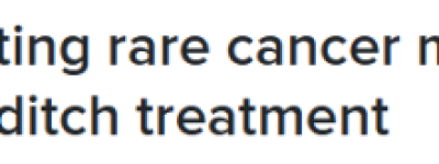 绝望! 加拿大数千名罕见癌症患者, 恐自费$60万购买”救命药”!