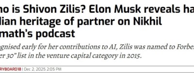 马斯克公开称加拿大女友是半个印度人，大谈印度人贡献