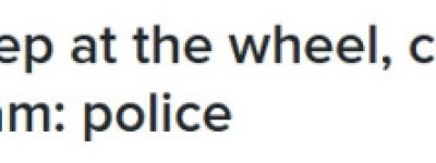 绕行！万锦司机开车睡着撞上3根路灯！Hwy 7 附近路口封到下午！