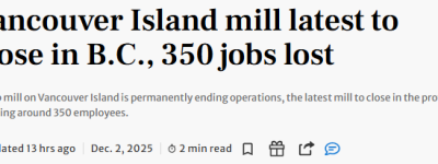 加拿大68年历史大厂撑不住了, 宣布永久关门! 350人失业