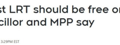 苦等7年！多伦多TTC 6号线轻轨开通，议员吁首日免费搭乘