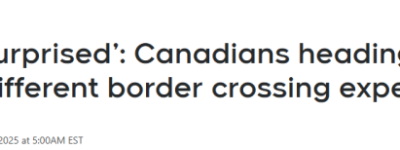 不去了! 加拿大人入境美国被”恶心”: 填表拍照录指纹, 还得交$30!
