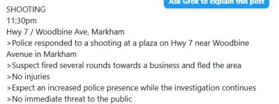 万锦广场深夜枪击！华人亲历：连开5枪，特警+狙击手紧急出动