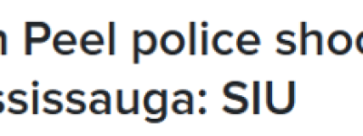 多伦多住宅”暴力血案”1死1伤: 7名警员包围+开枪 19岁男子身亡