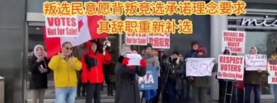 马荣铮万锦办公室被抗议者围堵；发起国会请愿堵住叛党漏洞