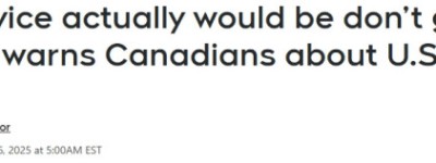 不是吓你，加拿大人最近去美国，风险确实变大了！