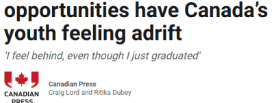 多伦多21岁毕业生干餐馆、零售都没人要! 年轻人被迫离开