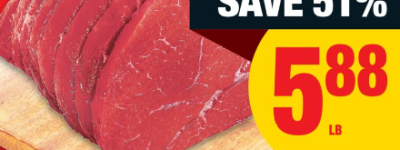 本周特价: 羊腿$4.88 牛肉$5.88 18颗鸡蛋$4.88 圣诞周礼卡8折