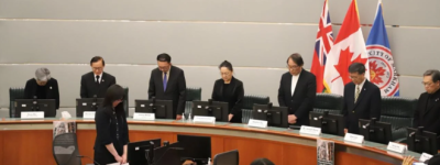 支援香港火灾受害者重建家园筹款行动于万锦市政厅发起