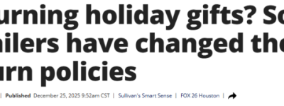 Amazon、Best Buy、Sephora等巨头改退货政策了! 小心被扣钱