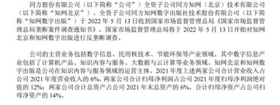 知网涉嫌垄断被立案调查，同方股份：坚决支持，全力配合